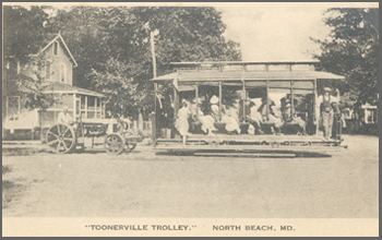 The "Toonerville Trolley" in North Beach